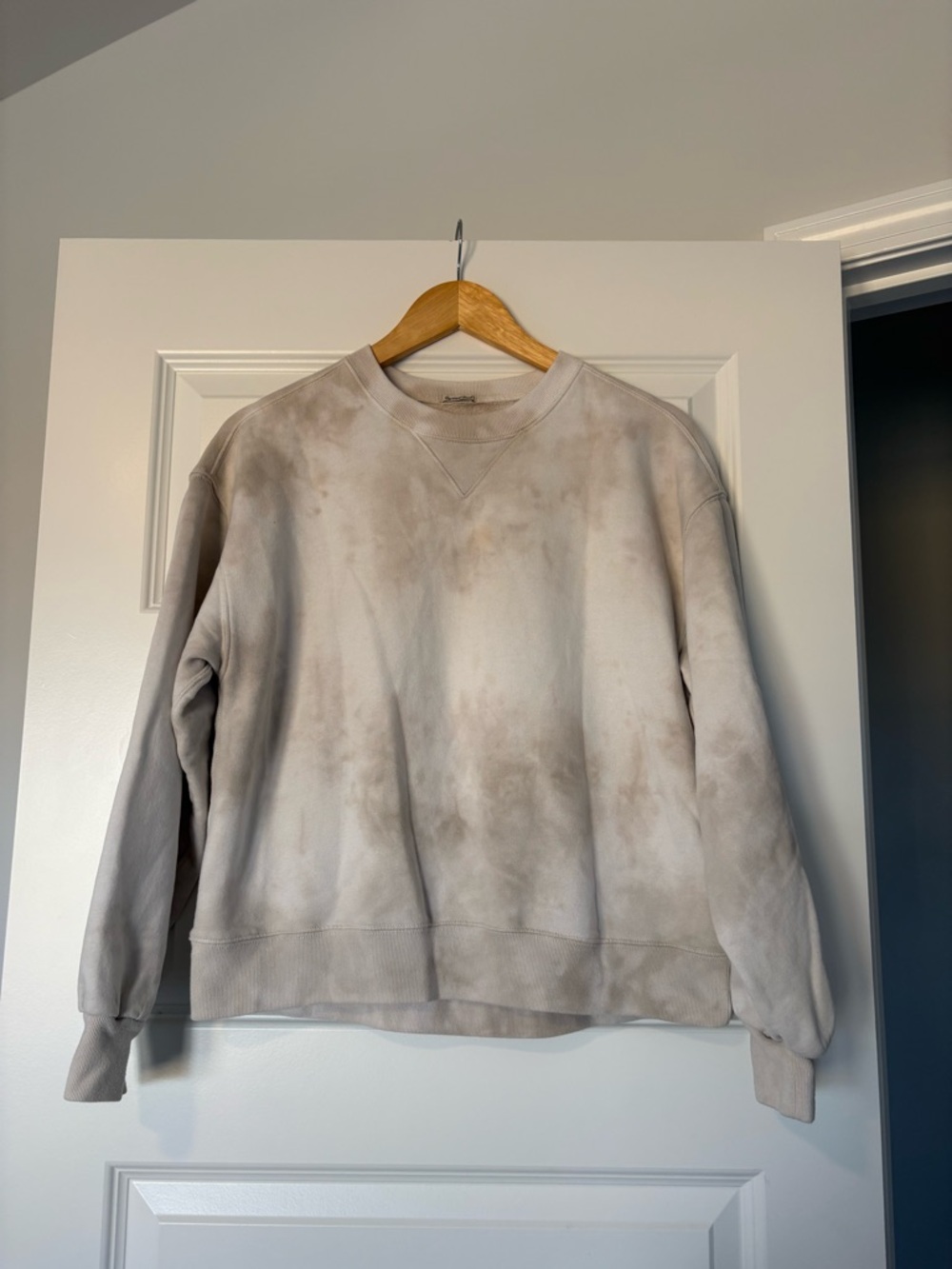 Abercrombie & Fitch Women’s Crewneck Sweatshirt in Tye Dye Size Small - Picture 1 of 6